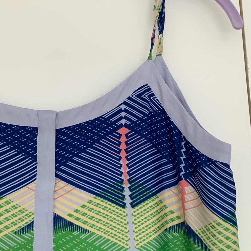 Blue Pattern Sundress - Picture 3 of 4